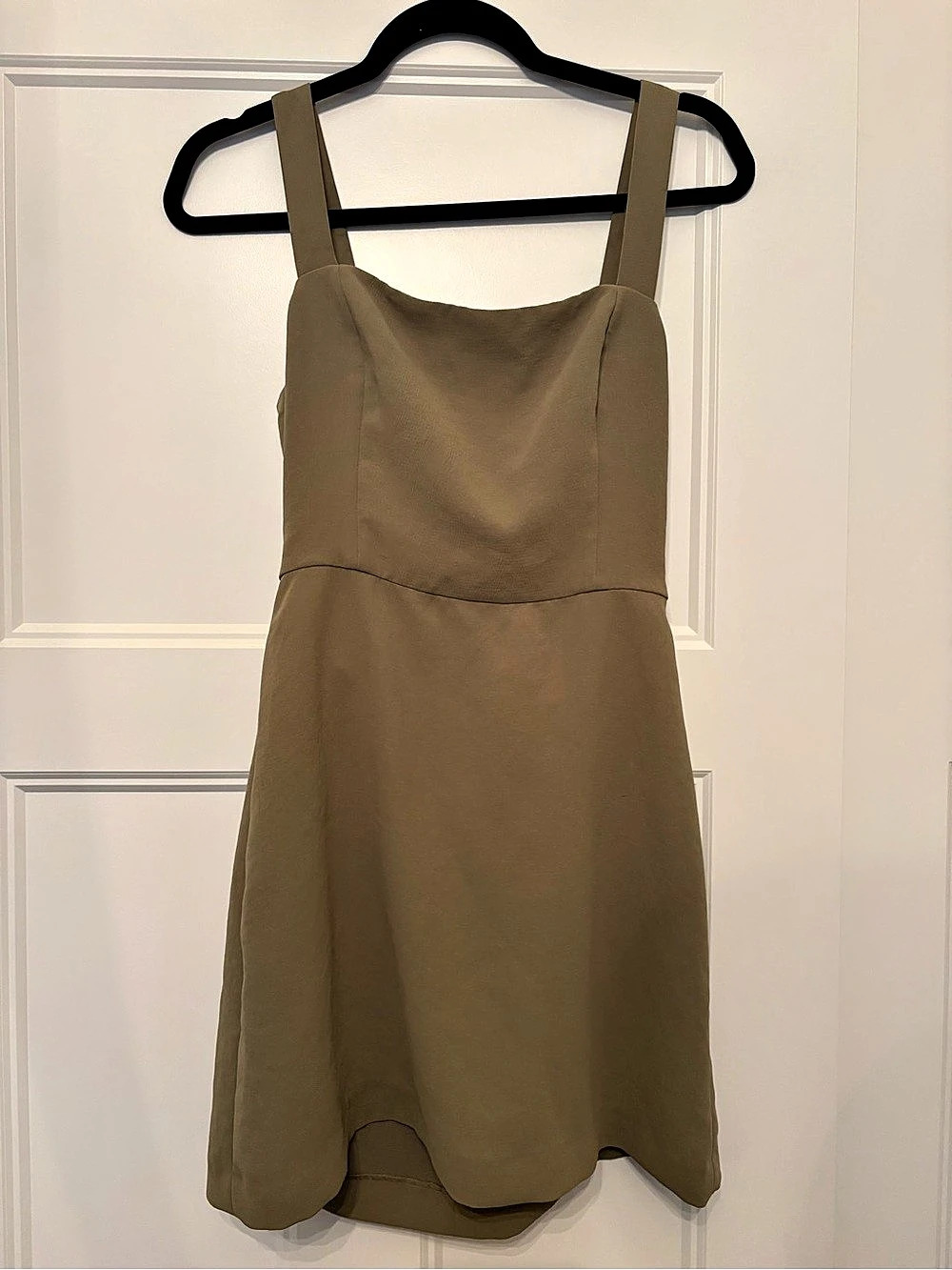 Wilfred Aperature Tie-Back Mini Dress